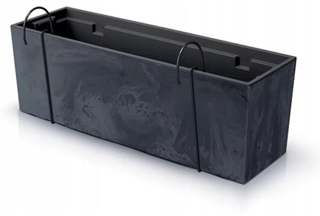 Balkonblumentopf Urbi Betoneffekt DUC600EW | Anthrazit Produktbild 