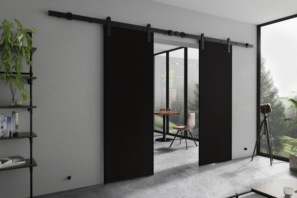 Posuvné dvere Ares Duo - Posuvné dvere 150 cm, systém Obrázok produktu 1