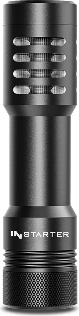 Instarter Cardioid Kamera Mikro - 95 x 20 x 24 mm - 3,5 mm / TRRS / TRS - batterielos - mit Windschutz - externes kompaktes DSLR Videomikrofon Smar...
