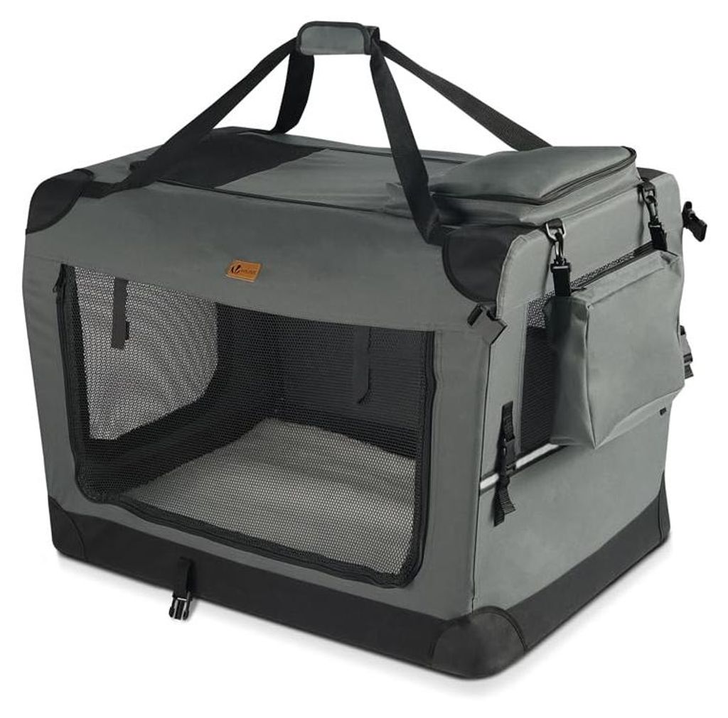 VOUNOT Hundebox faltbar, Transportbox für Katzen und Hunde, Produktbild 