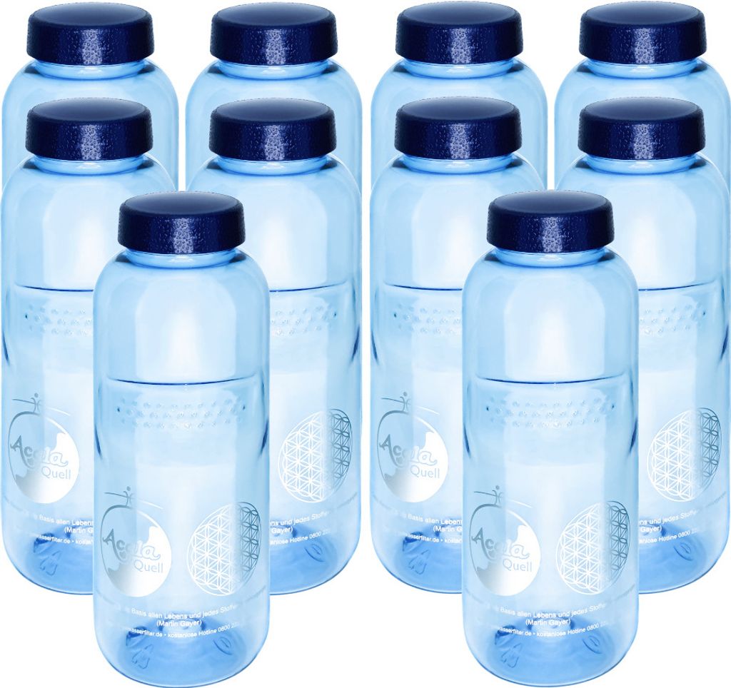 AcalaQuell Super Spar Set Acala Trinkflasche Grip 0,5l aus Tritan