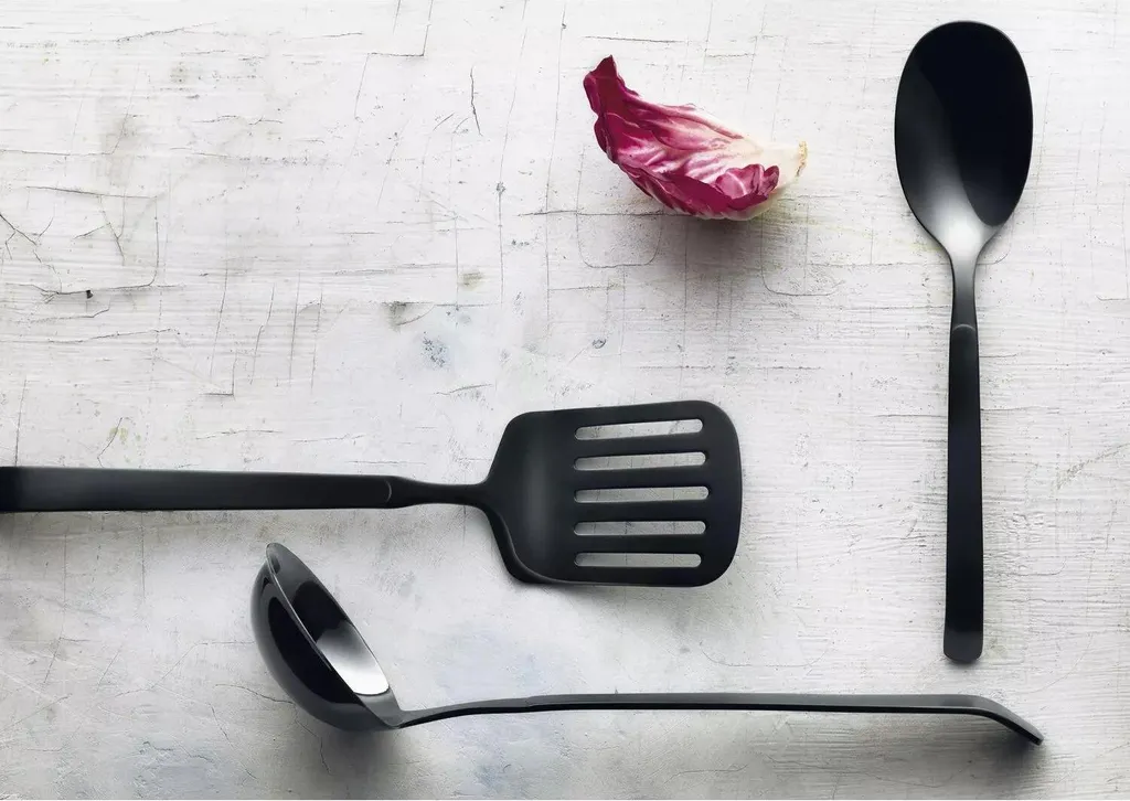 Forchetta Nera per Taglieri Salumi 180mm - Elegante e Pratica - 4