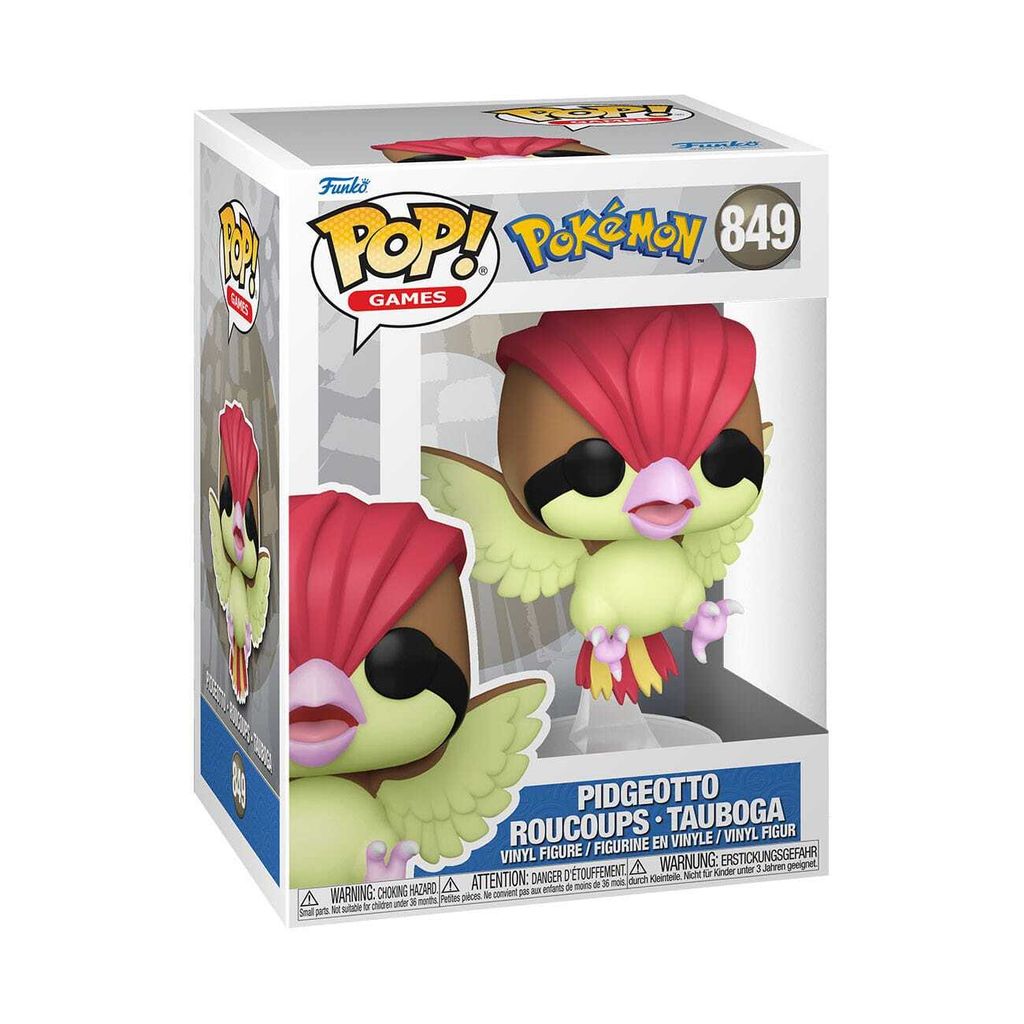 Pokémon - Pidgeotto Roucoups Tauboga 849 - Funko Pop! Vinyl Figur