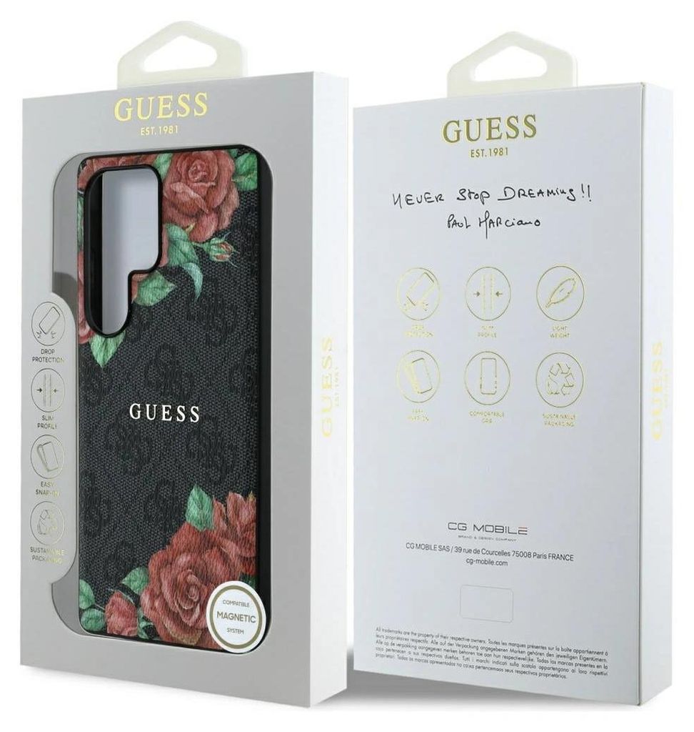 Guess Leather 4G Color Print Metal Classic Logo MagSafe Produktbild 