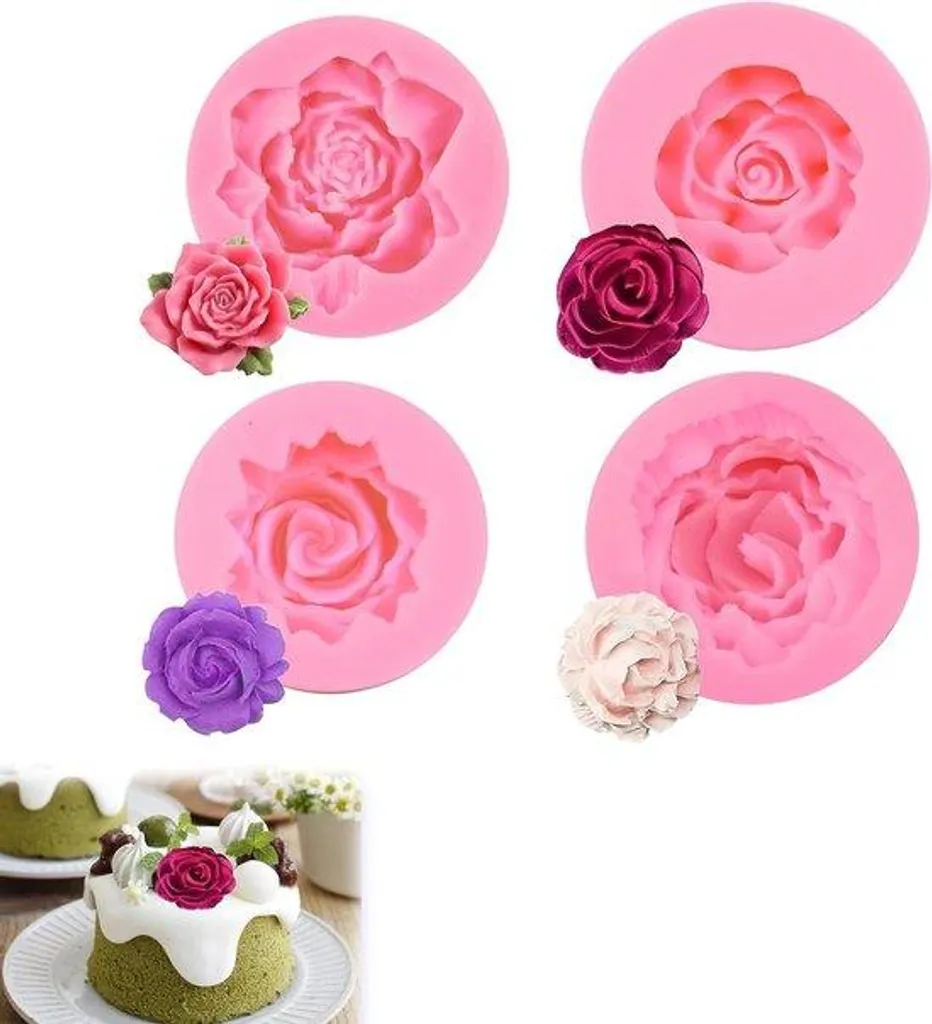 Moule fleur silicone anti-adhésif : démoulage facile de vos savons