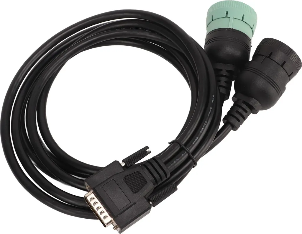 Câble Diagnostic Camion 6PIN 9PIN 121891 pour Interface DLA+ 2.0 Pro