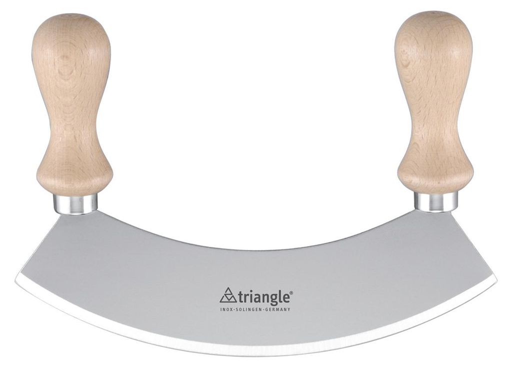 triangle Wiegemesser Buche einschneidig 23cm Produktbild 