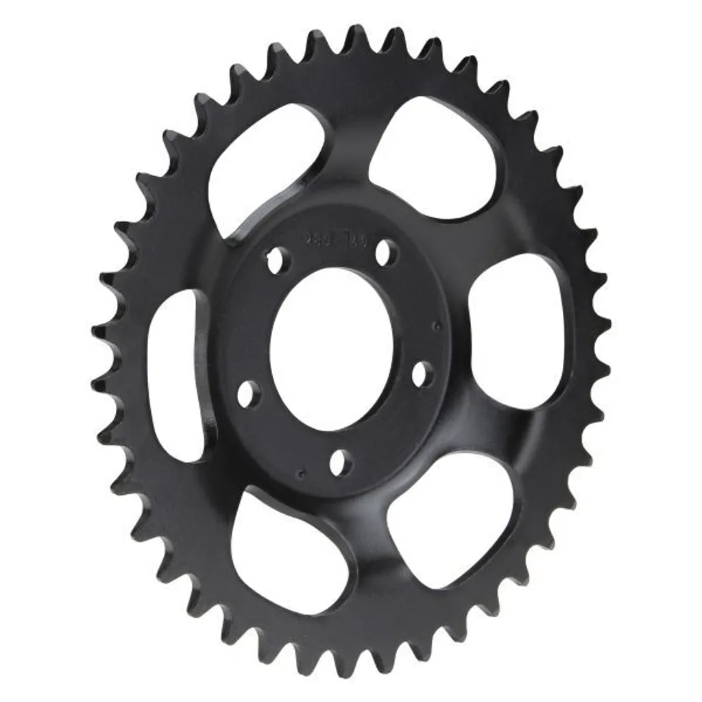 Pignon 40 dents pas 415 en acier noir pour Hercules Prima GT