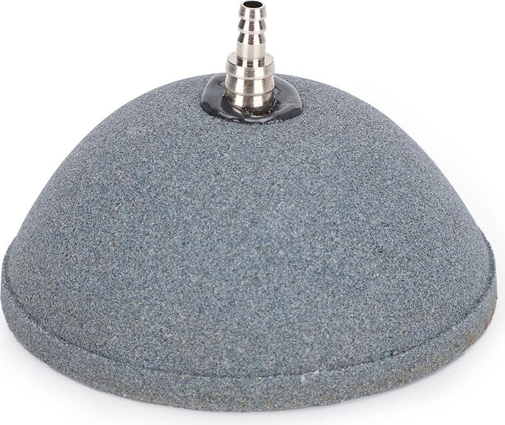Haltbarer Aquarium Fischtank Teichpumpe Hydroponischer Sauerstoffdiffusor gesinterte Bubble Luft Steinlöcher15cm