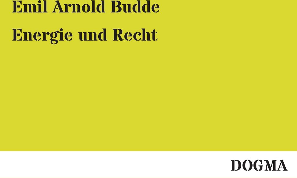 Energie und Recht