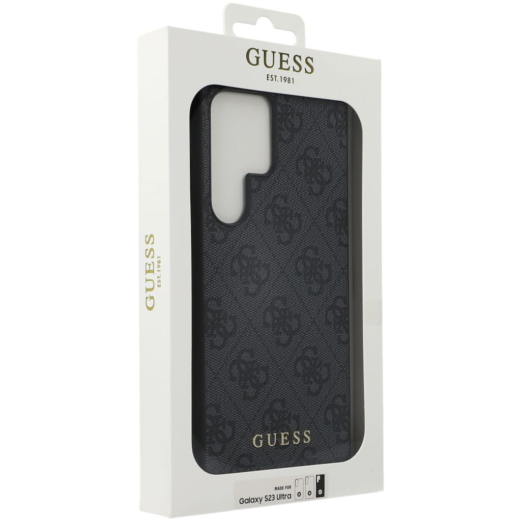 Etui Guess 4G Metal Gold Logo do Samsung Galaxy S23 Ultra Zdjęcie produktu 