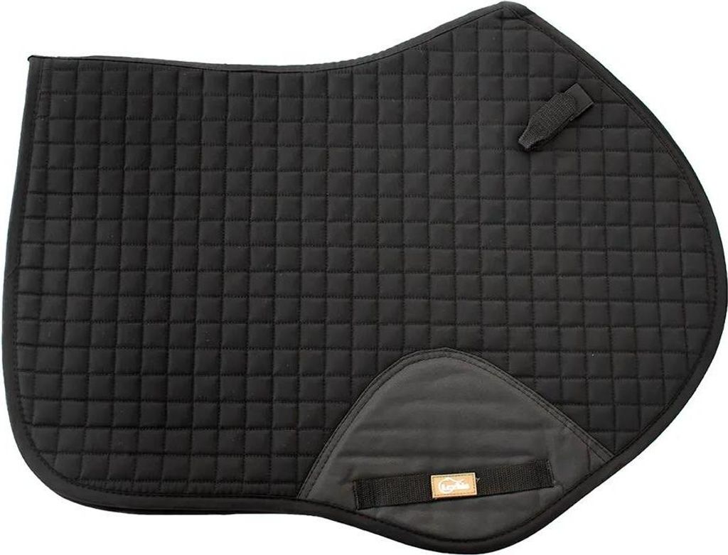 Lexhis Padded Baumwolle Springen Satteldecken Schwarz Full Schwarz Full