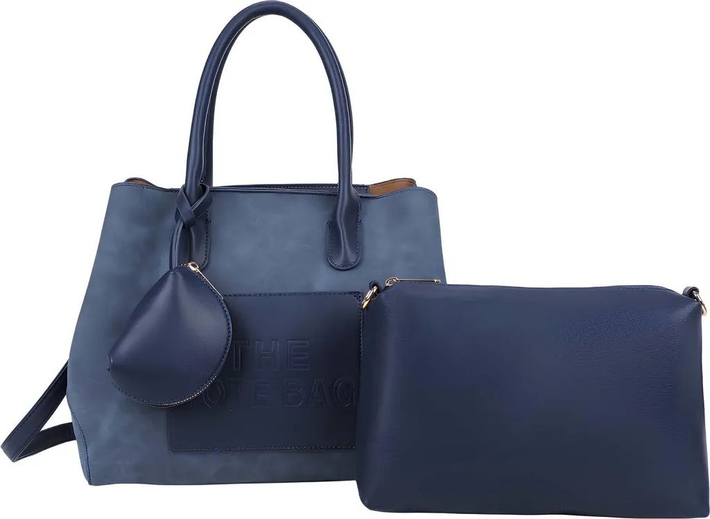 Sogno in Blu: Borsa Gallantry Lavana in Pelle Scamosciata da Donna