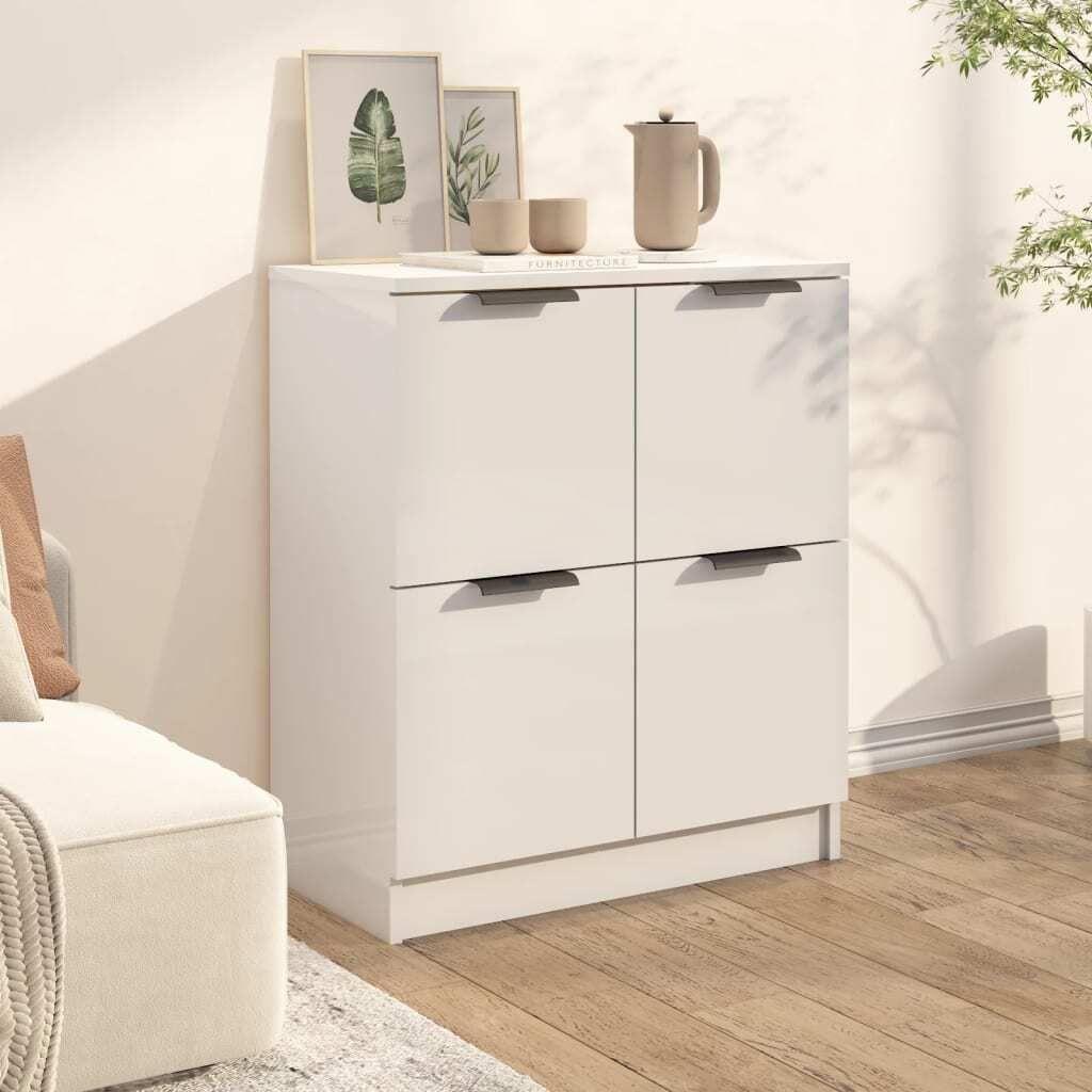 "SALE 2026"Kommoden - Weiß Sideboard Weiß 60x30x70cm Holzwerkstoff Stabli Möbel2324783