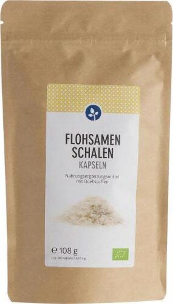 Flohsamenschalen 500 mg Kapseln 180 St