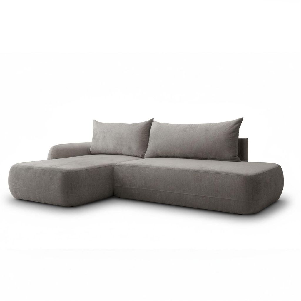 Ecksofa GOYA mit Schlaffunktion und Bettkasten, Linke, Perfect Harmony 85