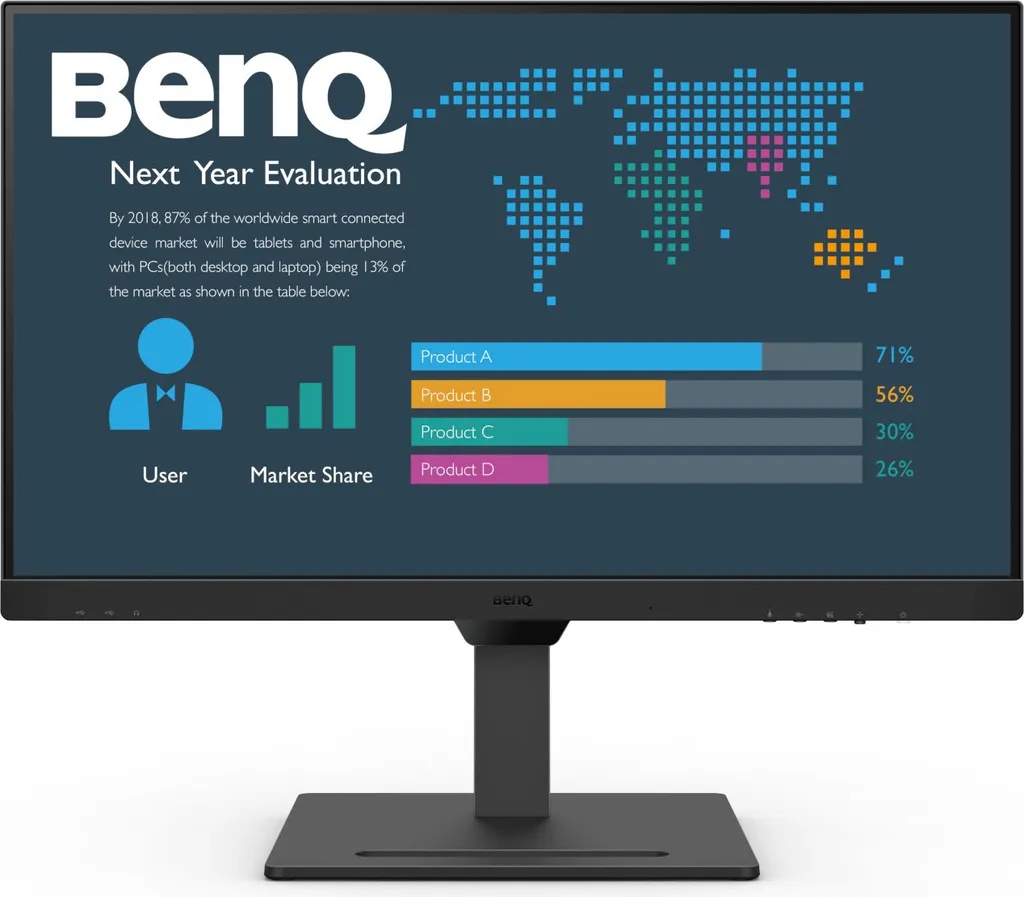 Moniteur PC 27 Pouces BenQ BL2790QT Dalle IPS Haute Résolution et USB-C
