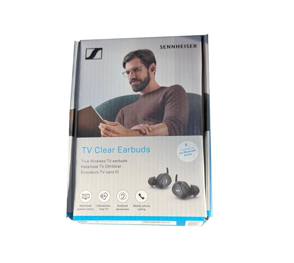 HEA Sennheiser TV Clear Earbuds Schwarz Obrázek produktu 