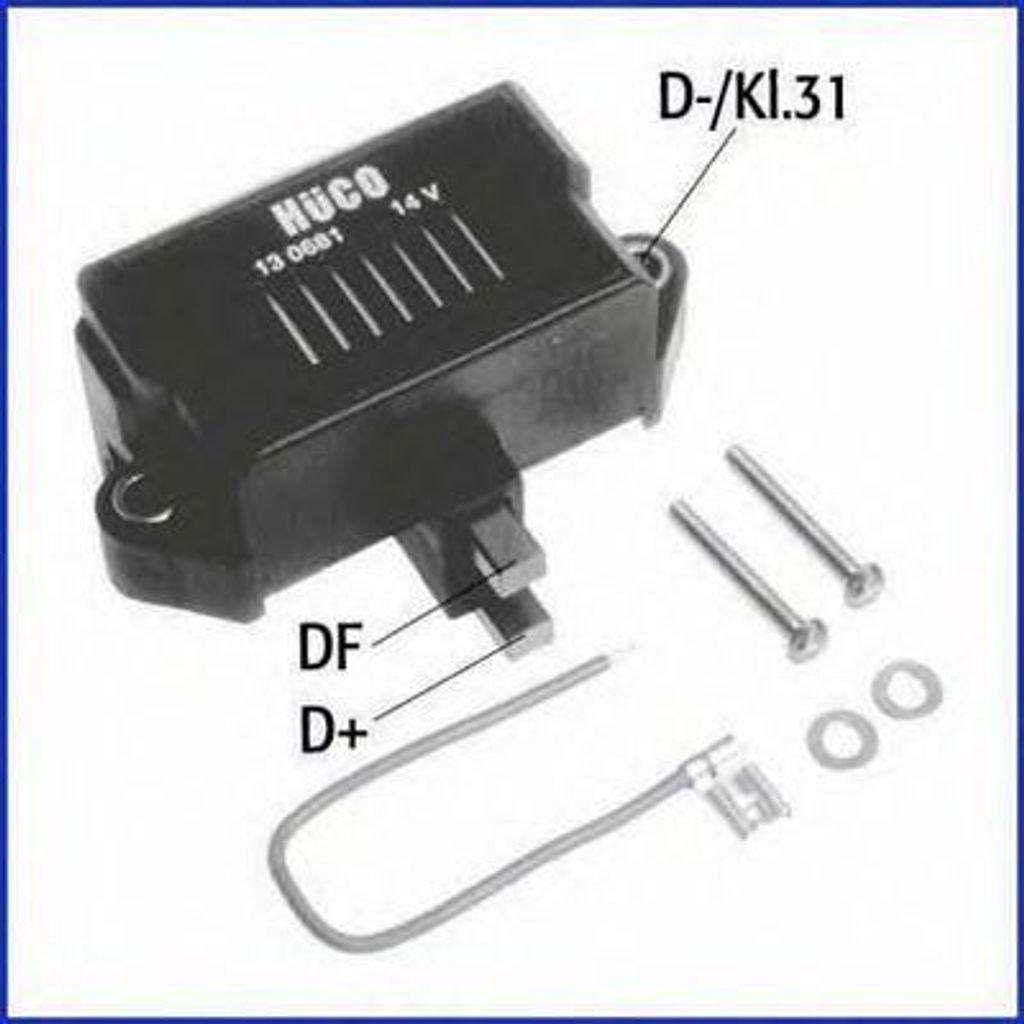 Hüco Generatorregler  130681 Produktbild 