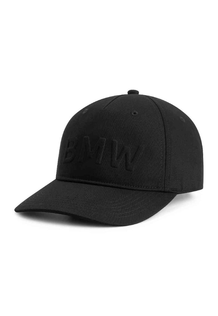 BMW M Cap Herren Schwarz Kappe Wordmark Stickerei Mütze M3 Produktbild 