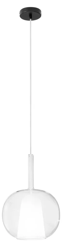 Luminaire suspension PIREX pour îlot de cuisine et salon verre E27 240cm