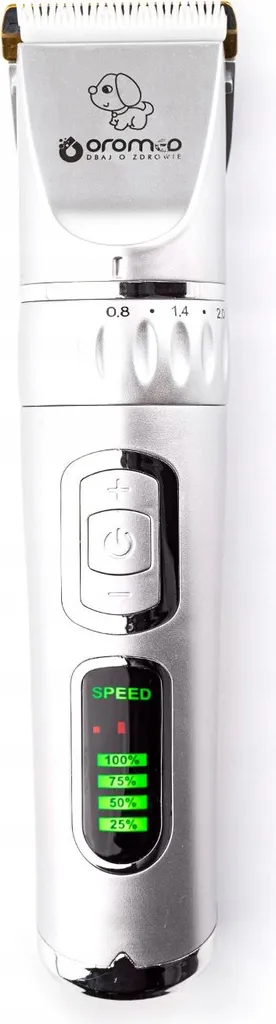 Oromed ORO-PET CLIPPER MAX Tosatrice Professionale Cani Gatti Display LED