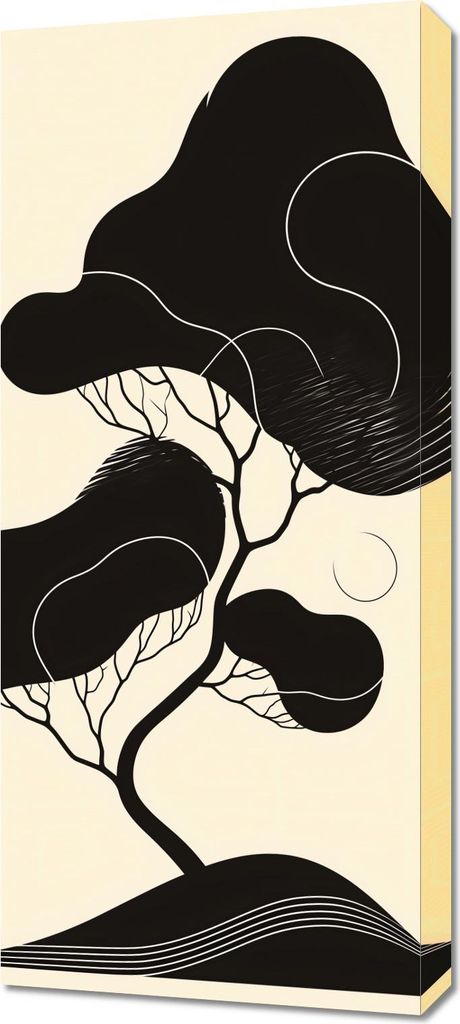 Bild 40x90cm Echo des Windes