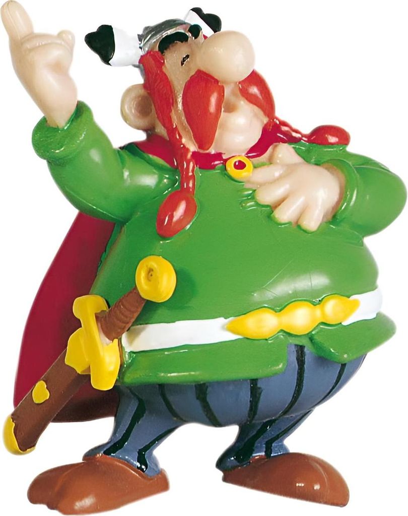 Plastoy SAS 60509 - Majestix der Anführer, Blanc
