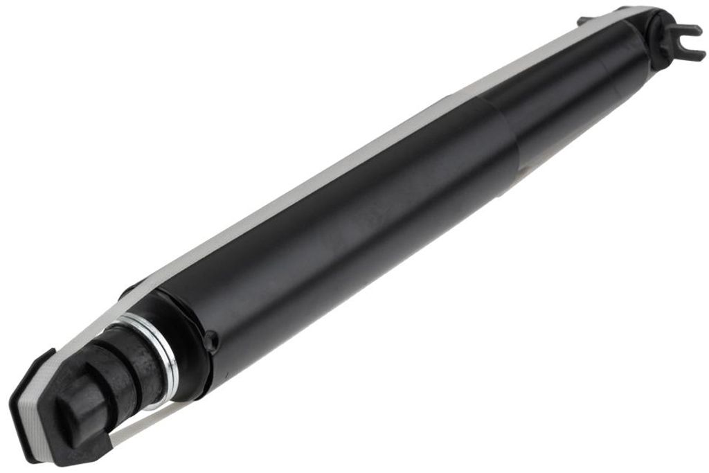 Gasdruck-Stoßdämpfer Teleskop Zweirohr für Vorderachse links/rechts, oben Stift, unten Brücke