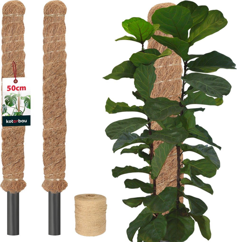 KOTARBAU® Sada 2 mechových tyčí pro rostliny Monstera Obrázek produktu
