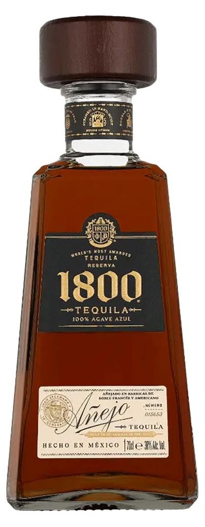 1800 Tequila Añejo 38% vol. (1 x 0,7l) – Tequila premium Immagine del prodotto 