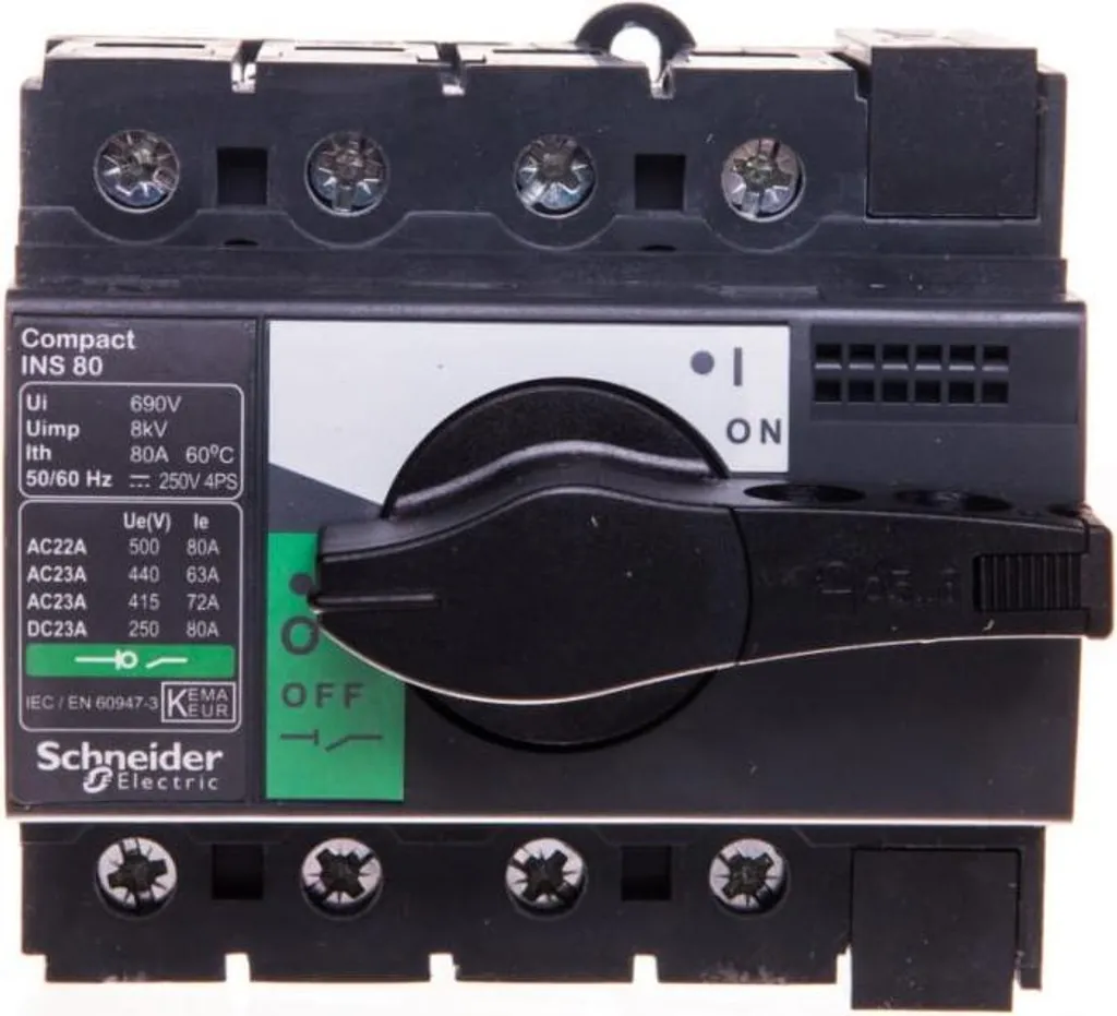 Schneider Electric 28905 Interrupteur-sectionneur de charge Compact INS - 3