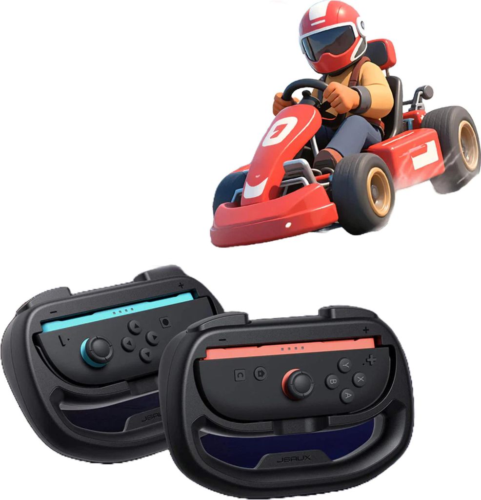 Závodný volant 2-pack adaptér grip cap pre Nintendo Switch Obrázok produktu 