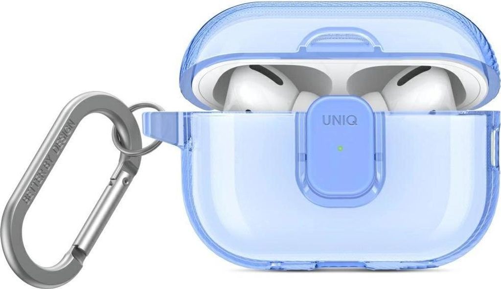 UNIQ Glase Pro Etui für AirPods Pro 2 - Blau