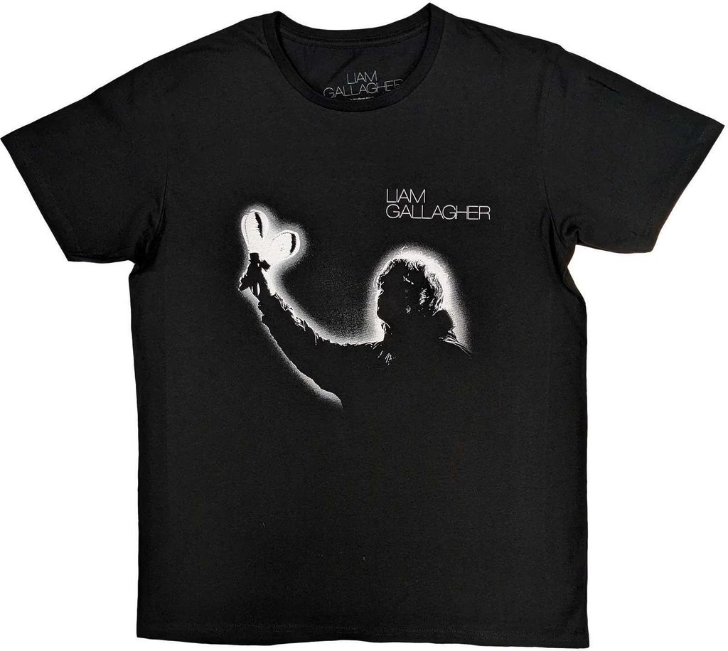 Liam Gallagher - "Everything ́s Electric" T-Shirt für Herren/Damen Uni RO8641 (S) (Schwarz)