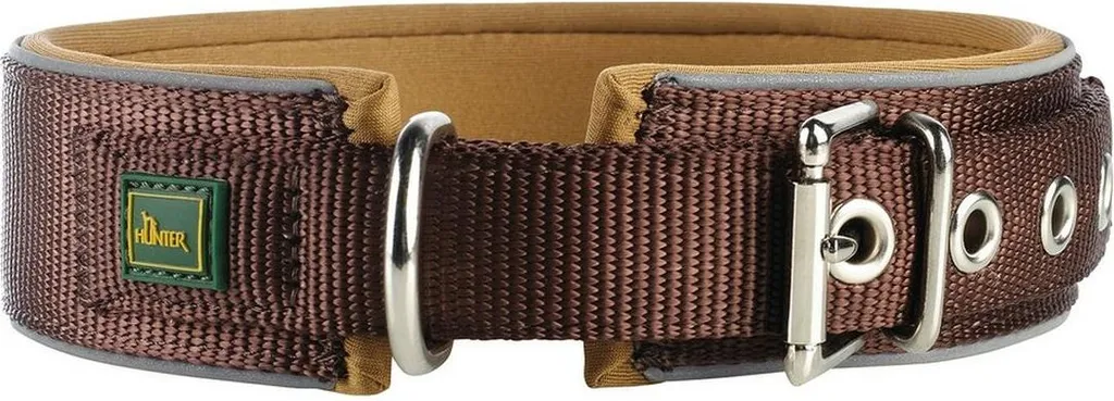 Hunter Neoprene Reflect Marrone: Il Collare per Cani da Avventura