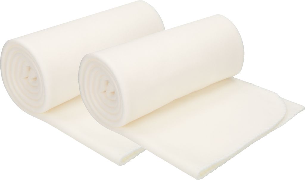 Betz Fleecedecke 2 Stück 130x170 cm 180g/m² – Wohndecke & Kuscheldecke – Flauschige Sofadecke als Tagesdecke – Leicht, wärmend & pflegelei...