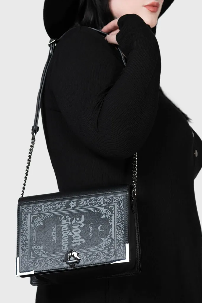 Sac à main KILLSTAR Barbastella - Sac Gothique Noir avec Ailes de Chauve-souris