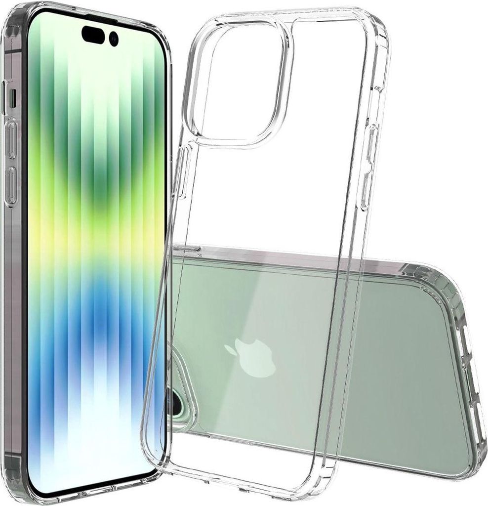 Hülle für Apple iPhone 14 Pro Max Handy Case Hybrid Silikon Produktbild 