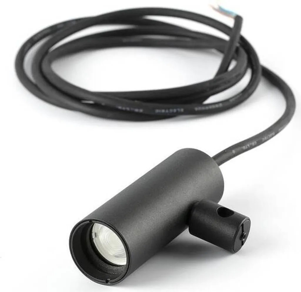 Spot LED Orientable Noir 6W 3000K - Luminaire Intérieur Projecteur CLAP