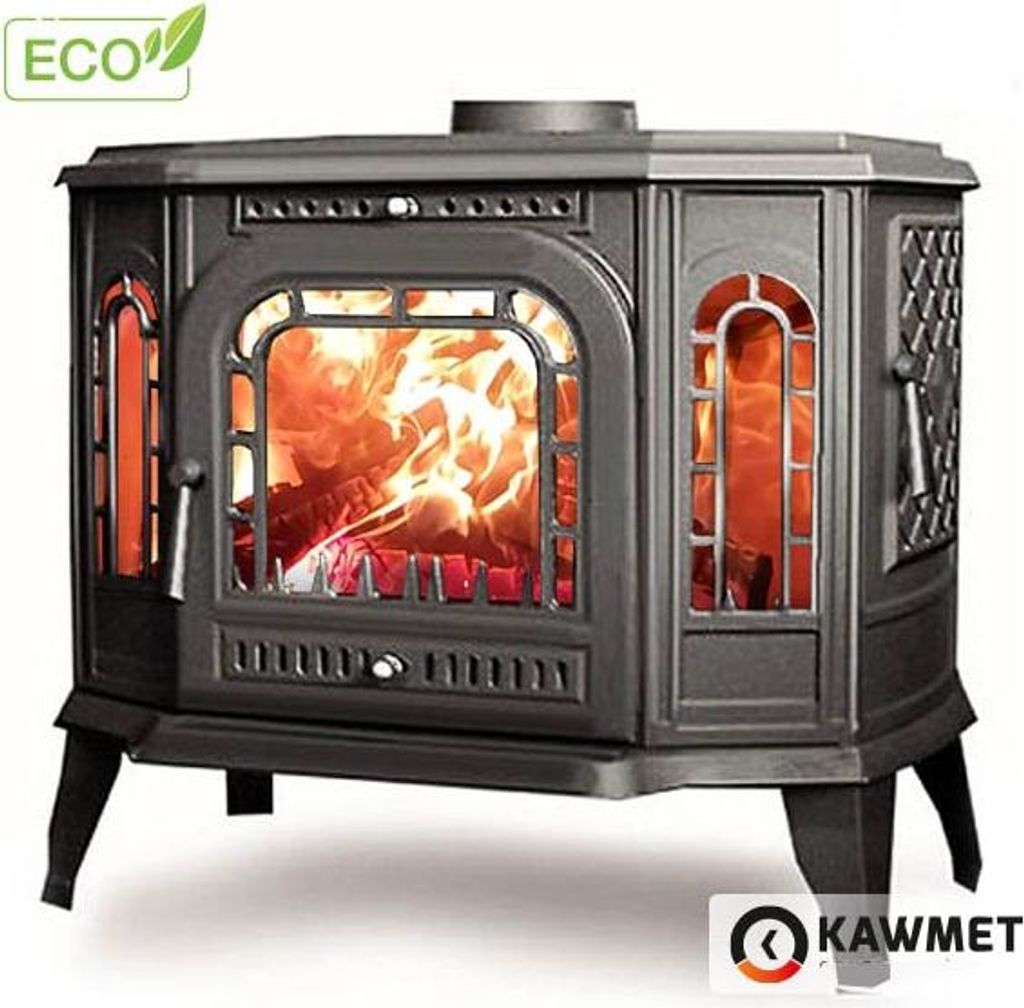 Litinová krbová kamna P7 PB - 10,5 kW ECO Obrázek produktu 