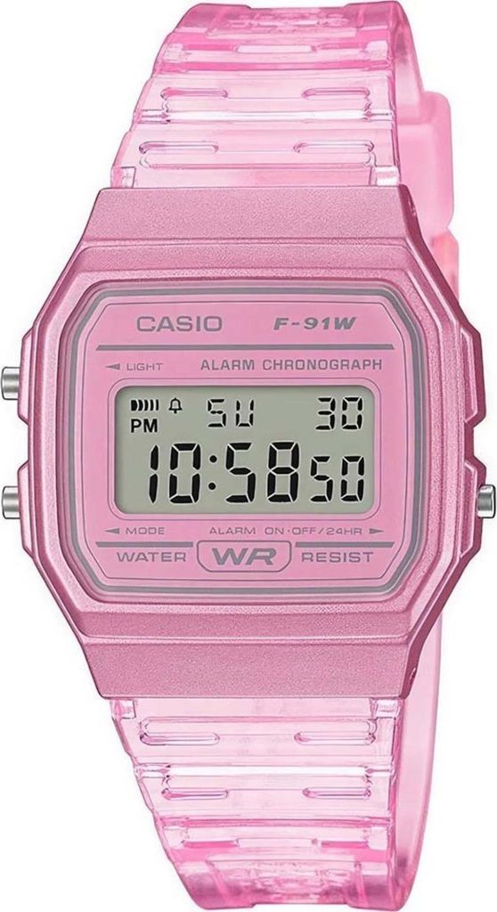 Casio Vintage F-91WS-4DF, Wasserfest