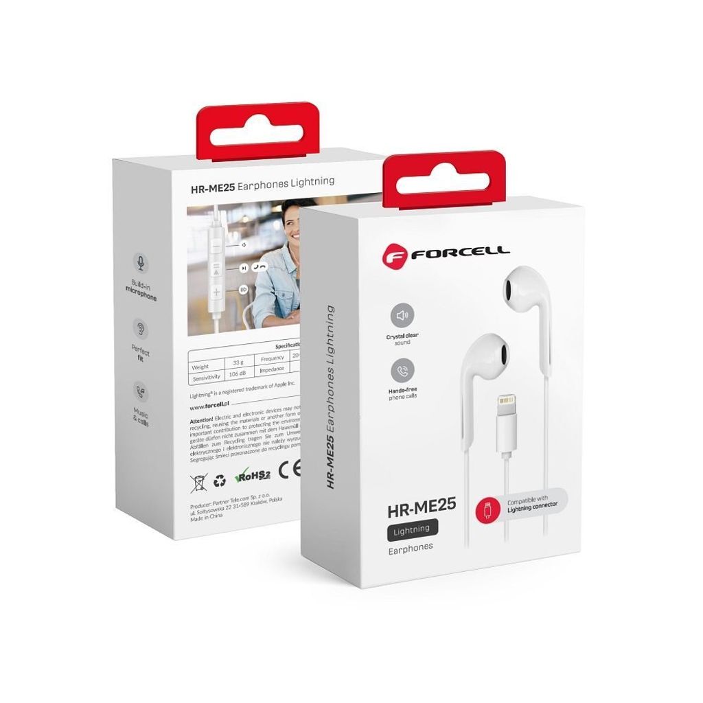 FORCELL stereo náhlavná súprava / slúchadlá vhodné pre Obrázok produktu 