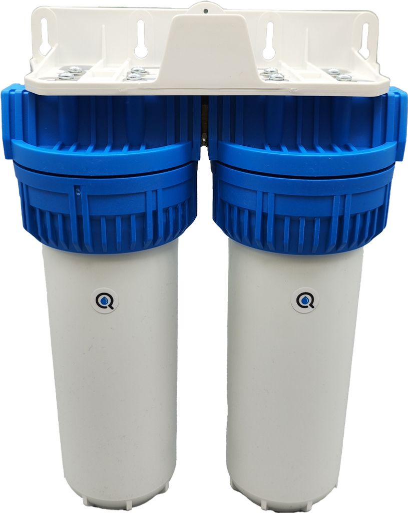 WatPass Profi DUO Wasserfiltergehäuse & Anschlussset
