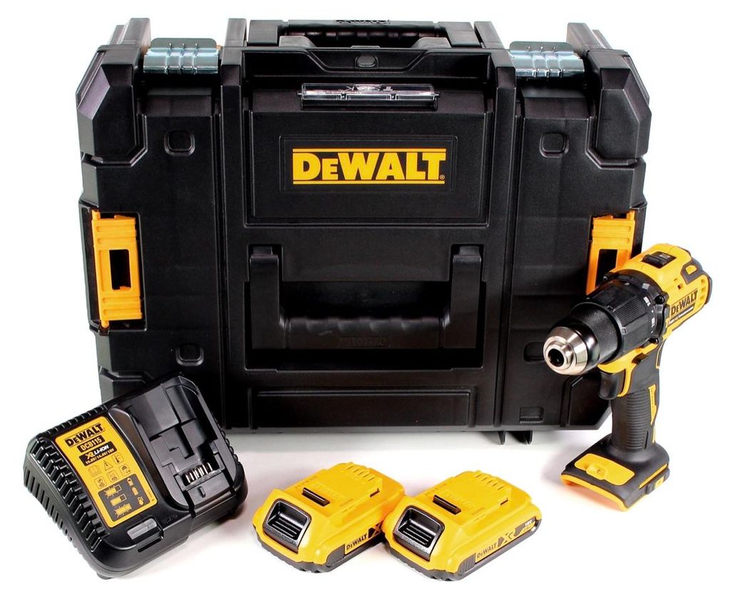 DeWalt DCD 709 D2T accu klopboormachine 18V 65Nm + 2x accu Productafbeelding 
