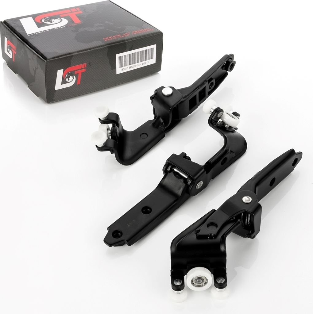 3x Schiebetür Rolle Führung Kugellager mitte rechts für VW T5 T6 TRANSPORTER 5 6