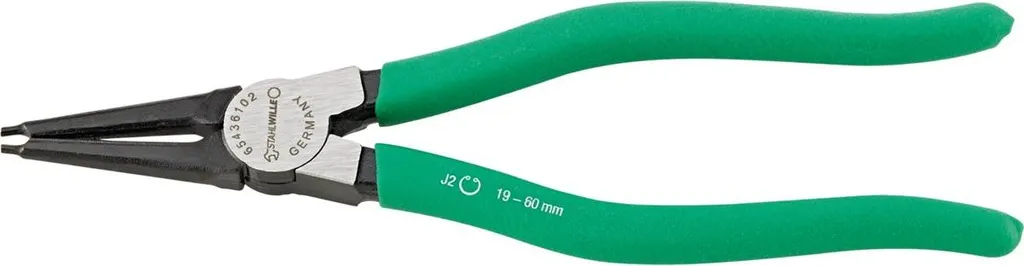 Pinza Seeger Stahlwille 6543 J3 40-100mm - Acciaio Forgiato DIN 5256