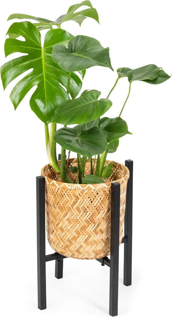 Fini les pots instables avec le pied de fleur réglable PILLAR noir