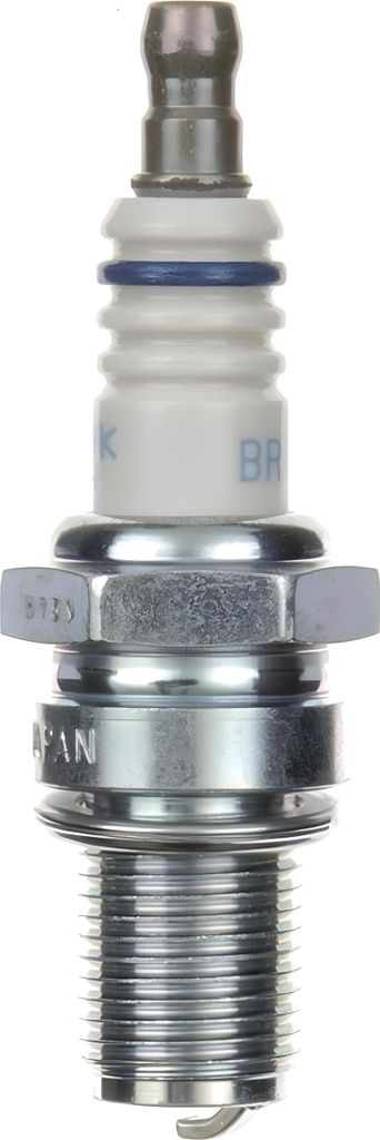 Zündkerzen Set NGK 2x BR9ECM Zündkerze entstört, 19,0mm Langgewinde Ø 14,0mm Hex 20,8mm, Elektrodenabstand 0,75mm, Wärmewert 9, 3252