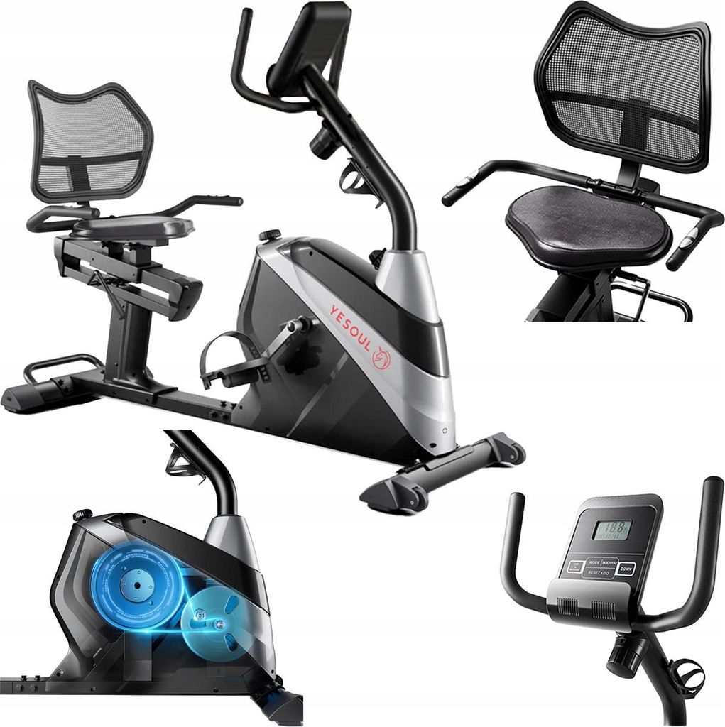 Rower Stacjonarny Rowerek Treningowy MAGNETYCZNY YESOUL J1 Zdjęcie produktu 